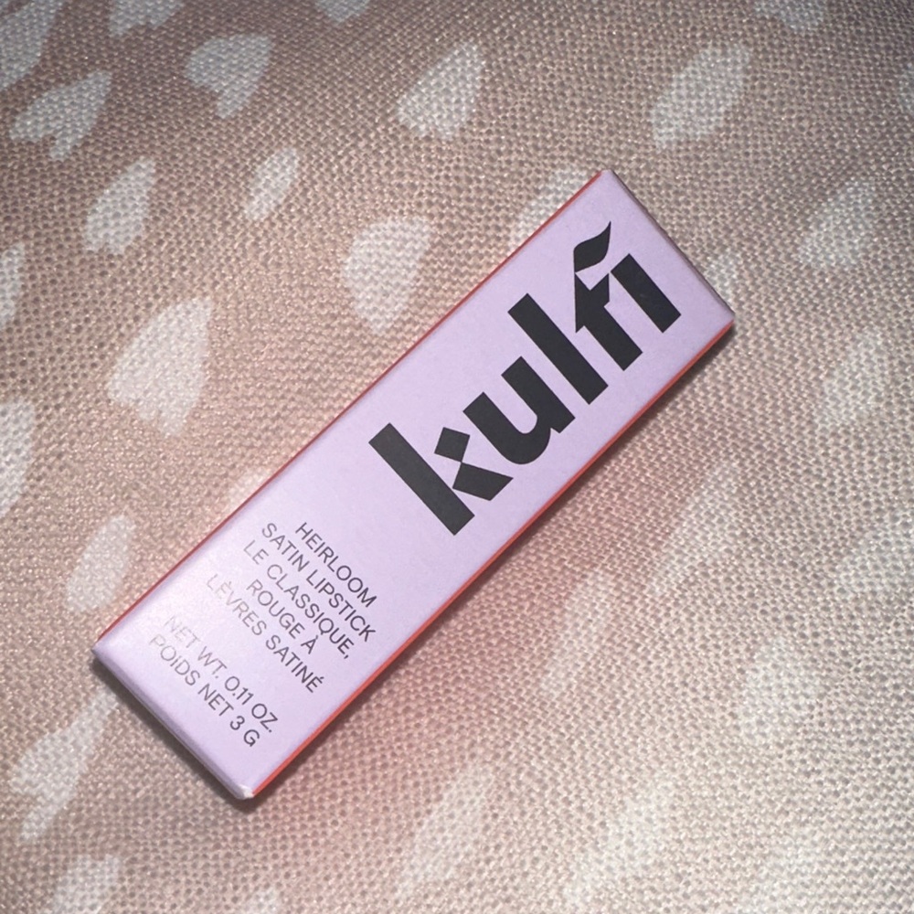 Kulfi Heirloom Satin Lipstick - Rouge Satine